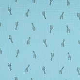 Double Gauze Musselin Kleine Giraffen